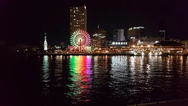 神戸ハーバーランドの夜景